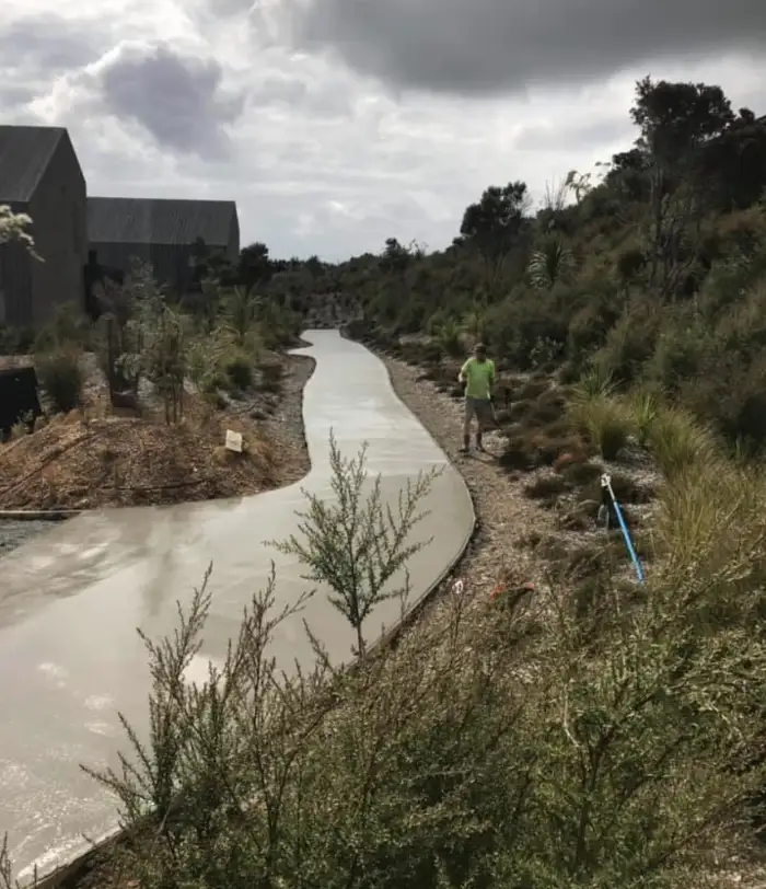 concrete driveway Warkworth