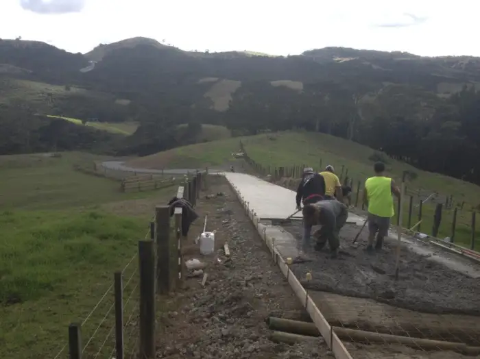 lifestyle block concrete Matakana
