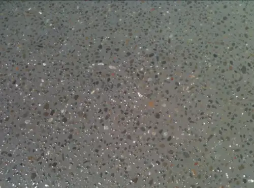 warm rounded river stone aggregate